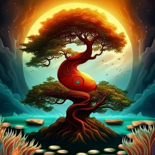 Koi Fish Swimming in Tranquil Waters