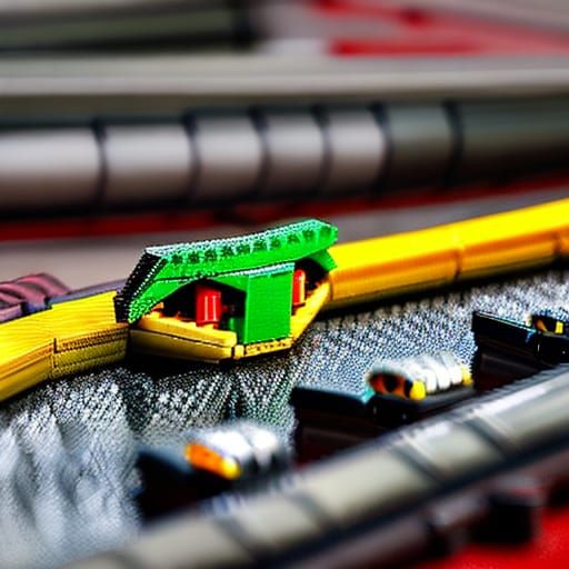 Hyperrealistic Lego Ninjago Snake Warrior