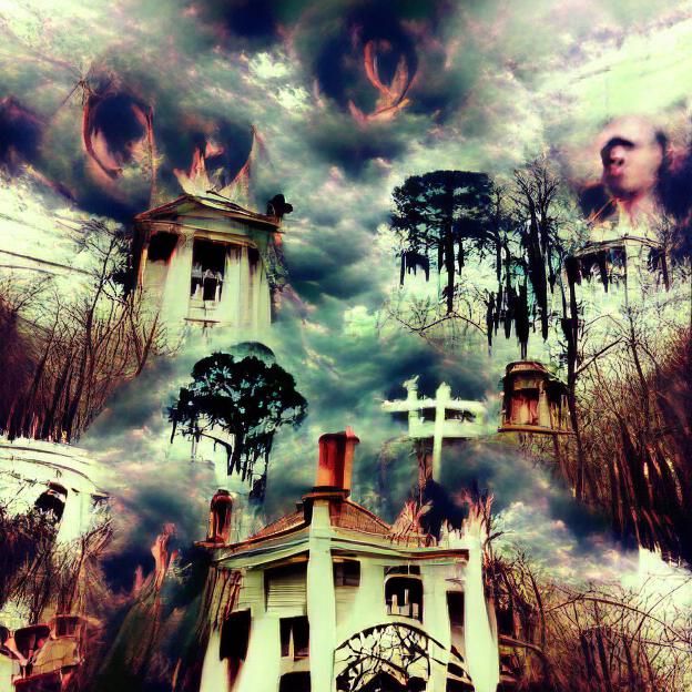 Southern Gothic Purgatory Landscape