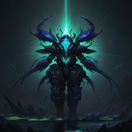 Bioluminescent Being