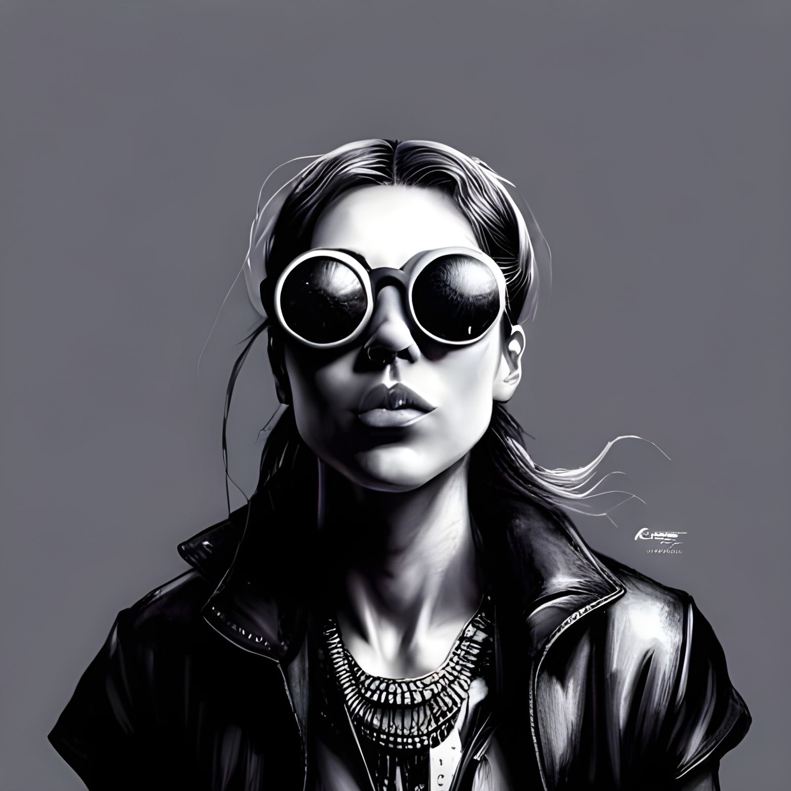 Happy Cucumber Portrait in Whimsical Style