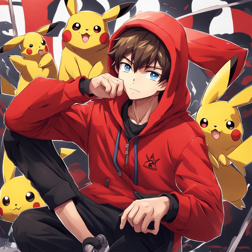 Boy in Pikachu Suit, Anime Key Visual Art
