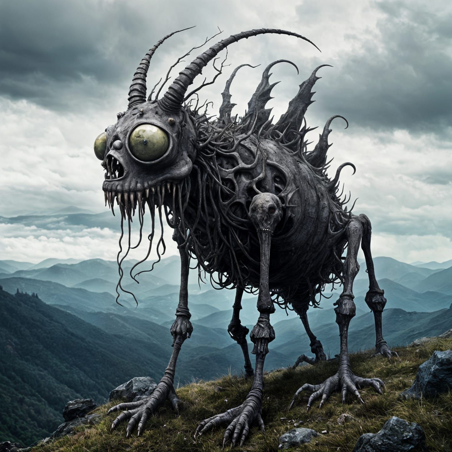 On a Mountain, I Wait...