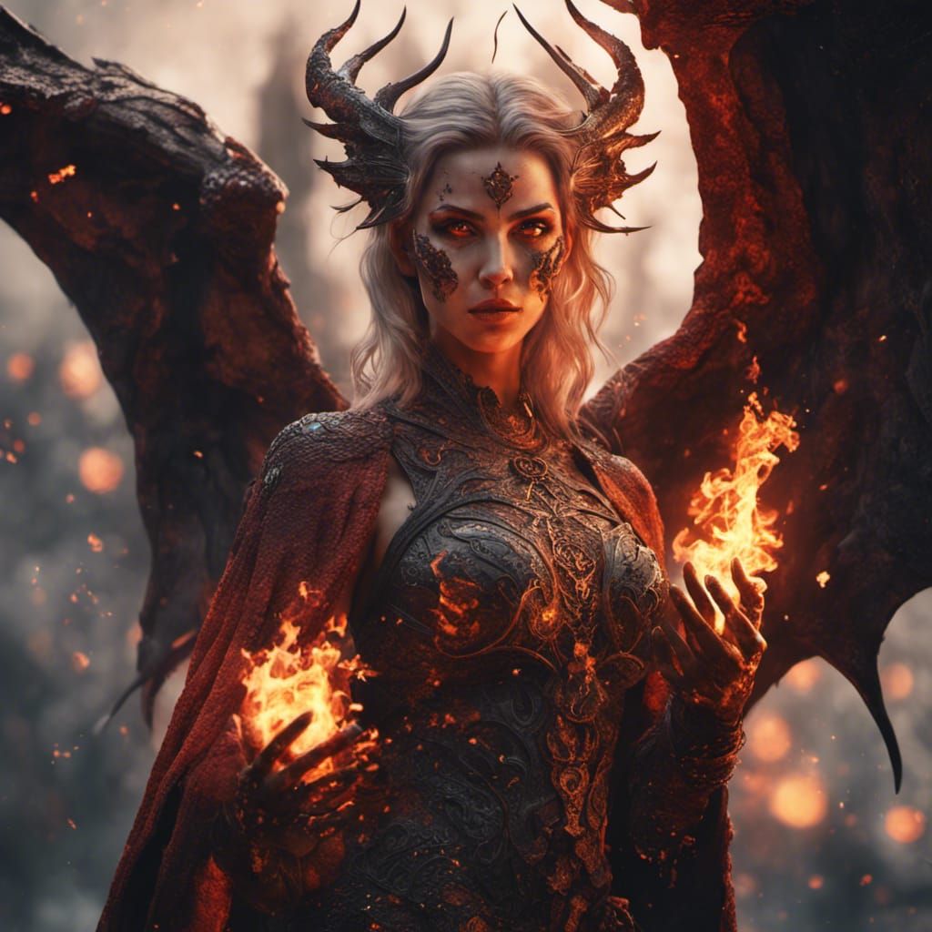 Devil Queen Reigning in Empire of Fire