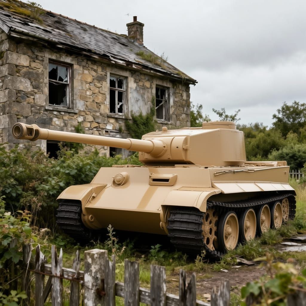 Brand New Tiger-1 Tank Restoration