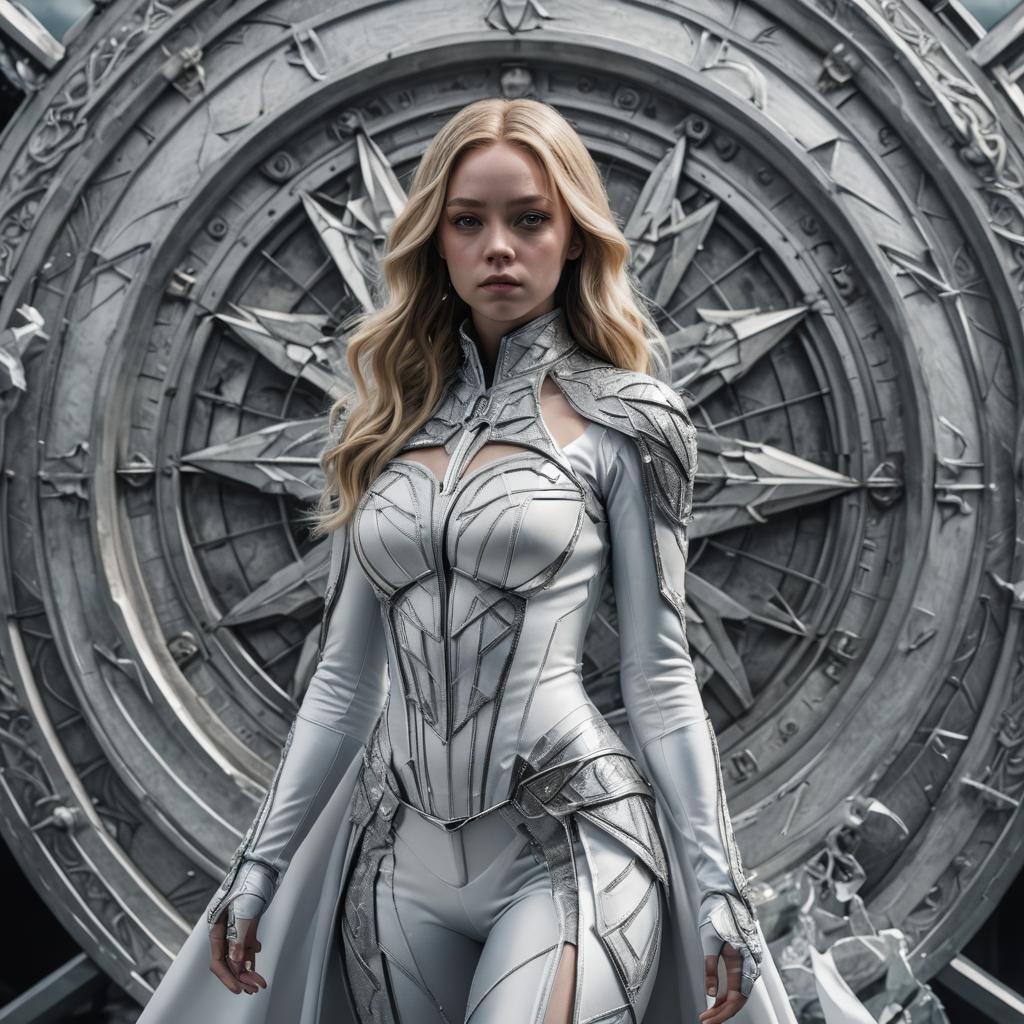 Sydney Sweeney as Emma Frost in HDR