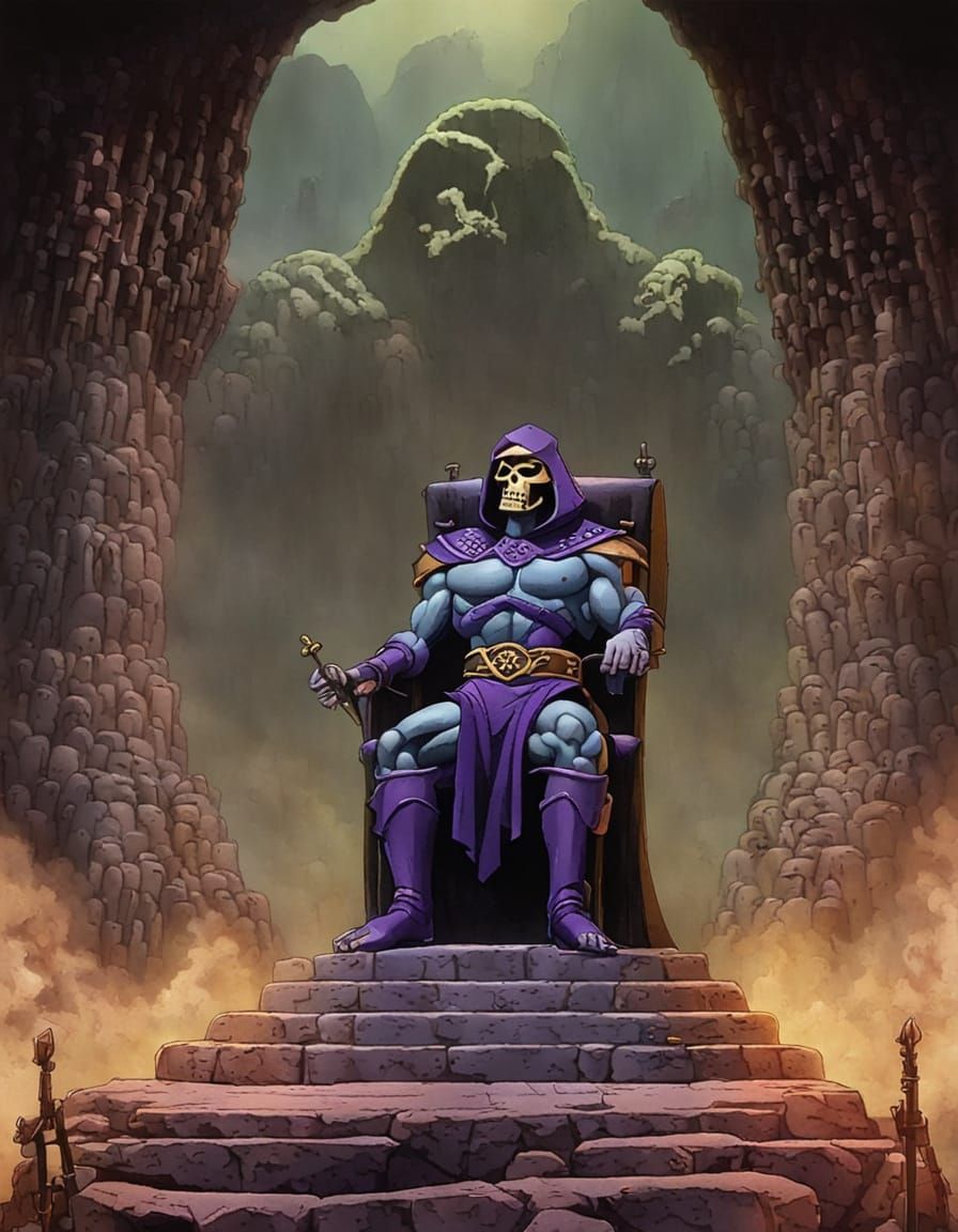 Skeletor Plots Conquest from Havoc Throne