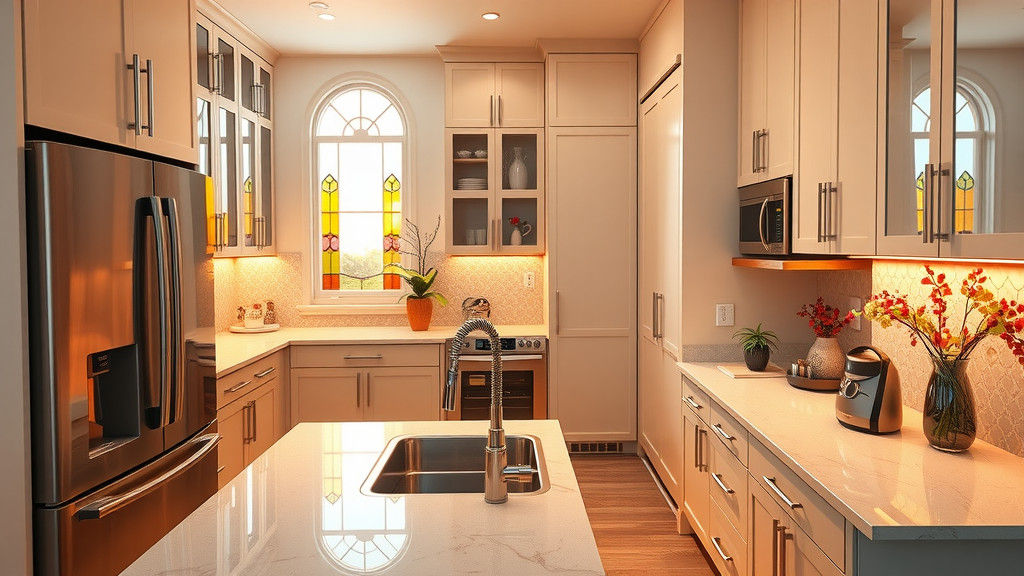 Ultra-Modern Fantasy Kitchen in American Style