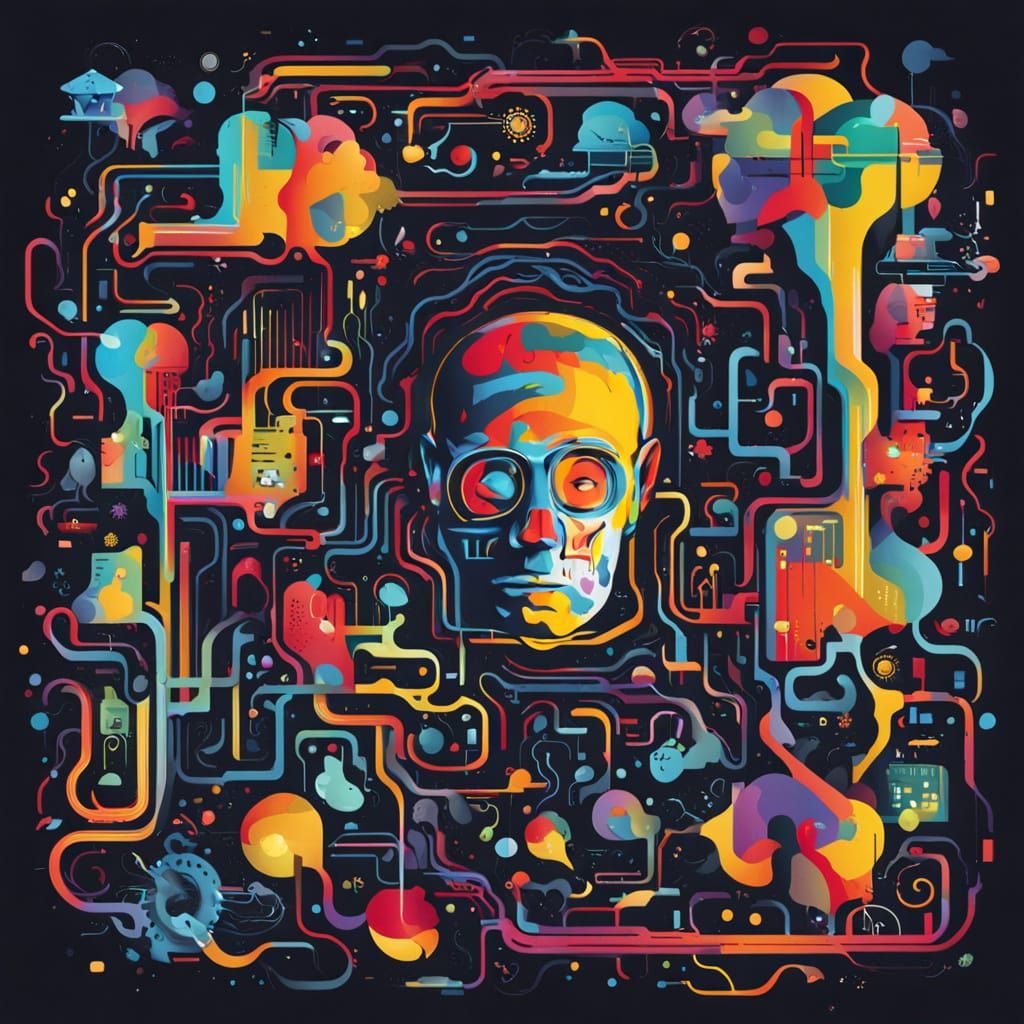 Neuroplastic Synesthesia Abstract Art