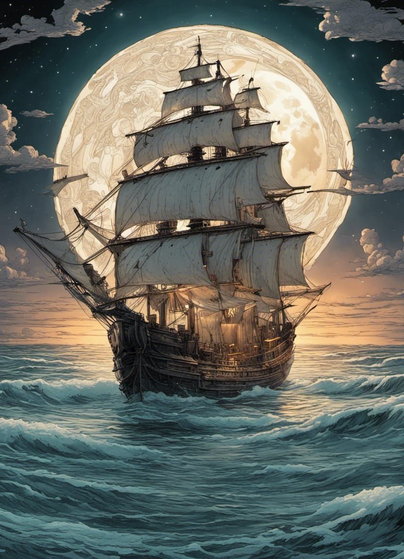 Ship in a Bottle: Comic Book Art