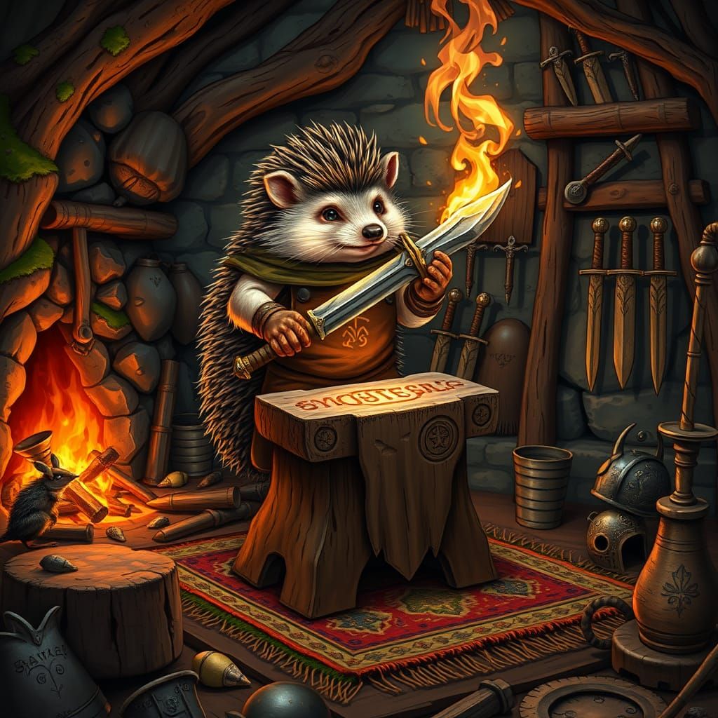 Hedgehog Blacksmith