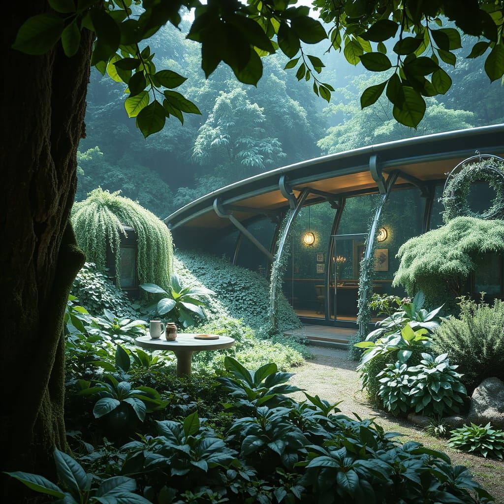 Lush Enclosures with Impressionistic and Surreal Influences