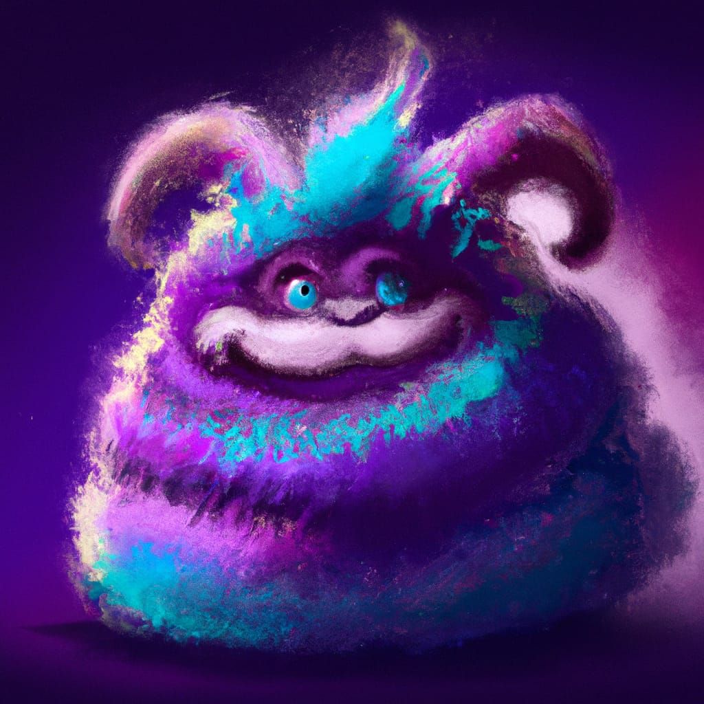 Cute Furry Monsters with Volumetric Lighting