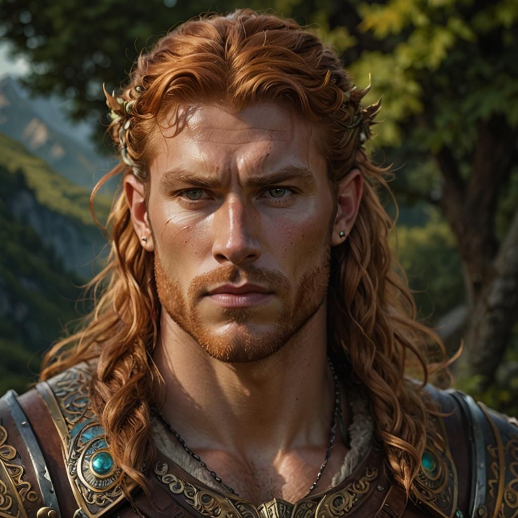 Epic High-Fantasy Barbarian Portrait in Unreal Engine 5