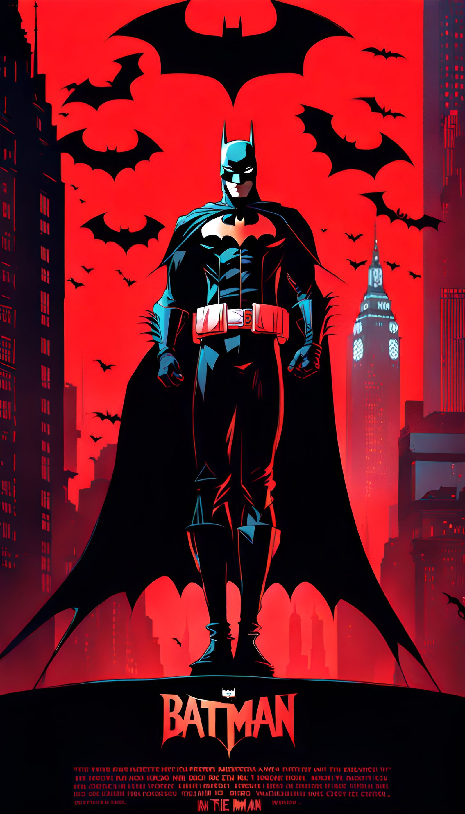 Batman Animated Movie Poster