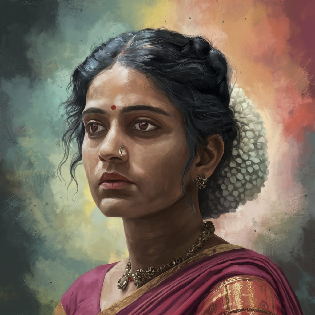 Pioneering Physicist and Meteorologist Anna in Hyperrealisti...