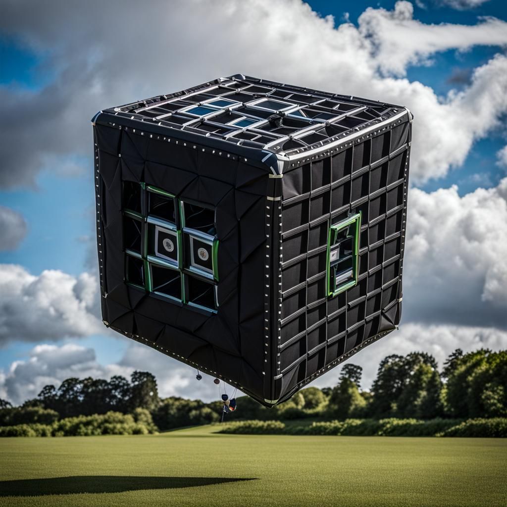 Borg Cube Kite Ascends