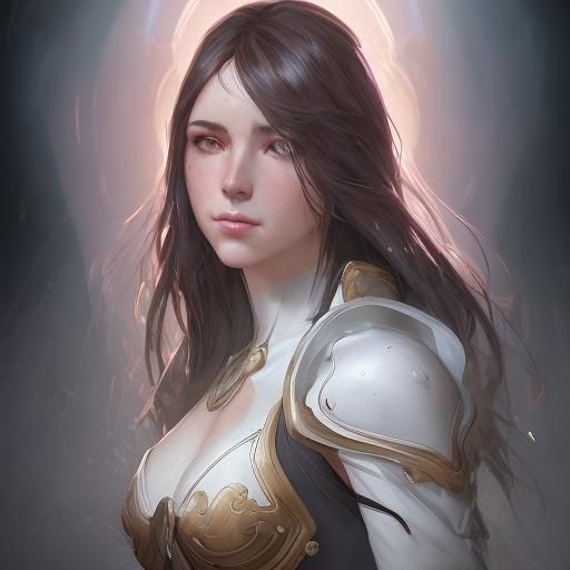 Detailed Portrait with Dynamic Lighting