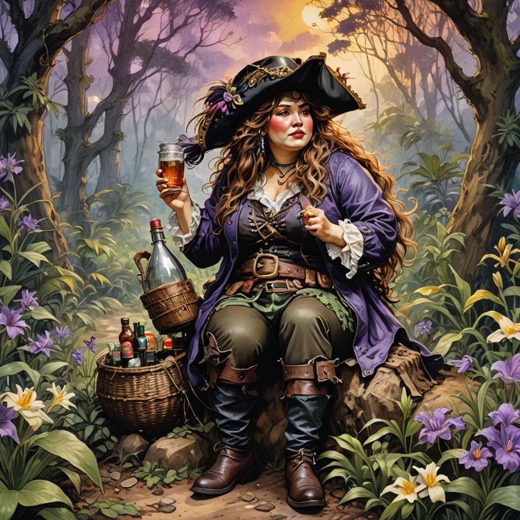 The Pirate Queen Toasts