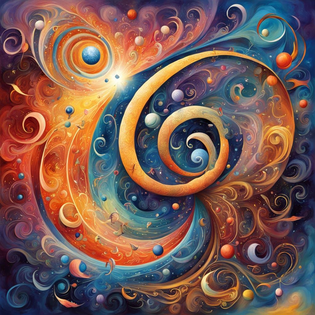 Celestial Psychedelic Ballet: Music's Visual Symphony