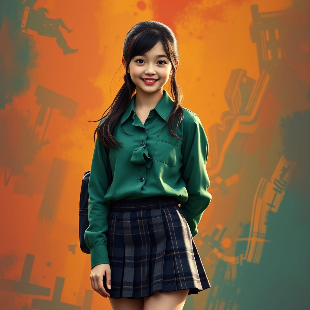 Young English Schoolgirl Embarks on University Journey in Tr...