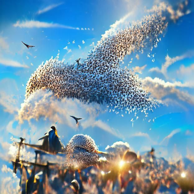 AIquariusMovie #005>Amazing Birds Murmuration