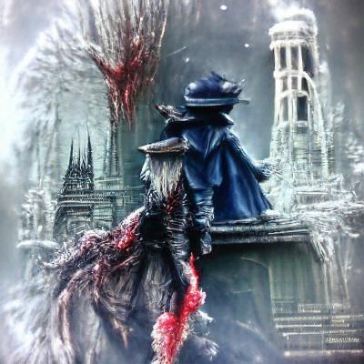 Bloodborne AI Image