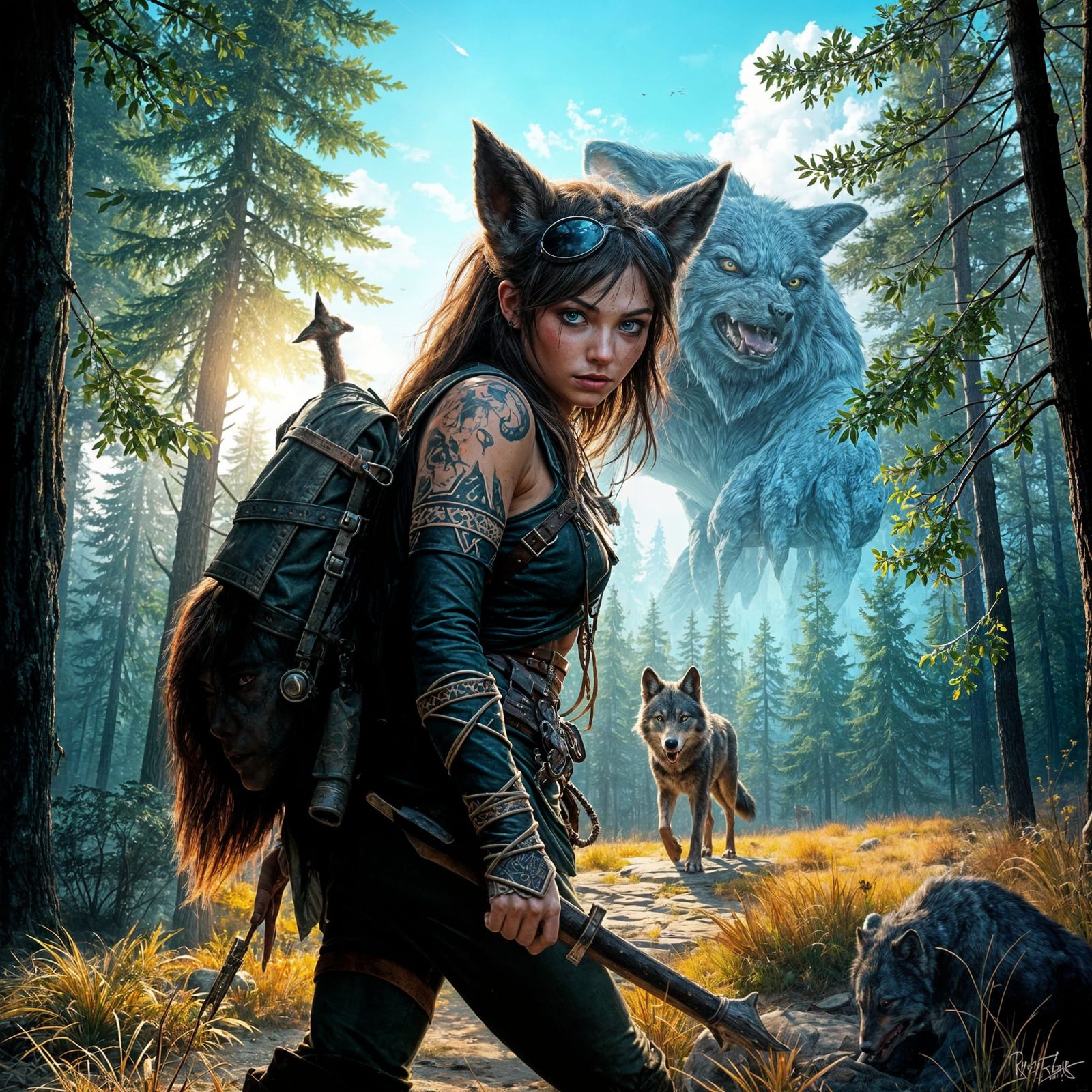 Feral Spirits of the Whispering Thicket