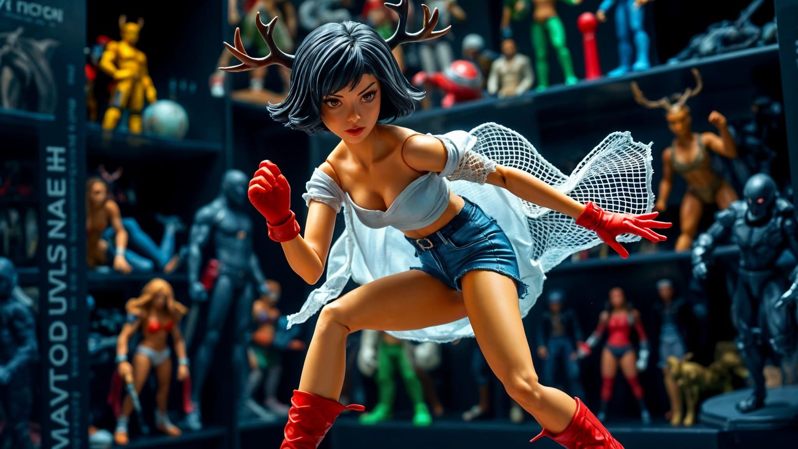 Backdoor the Action Figure Barbie