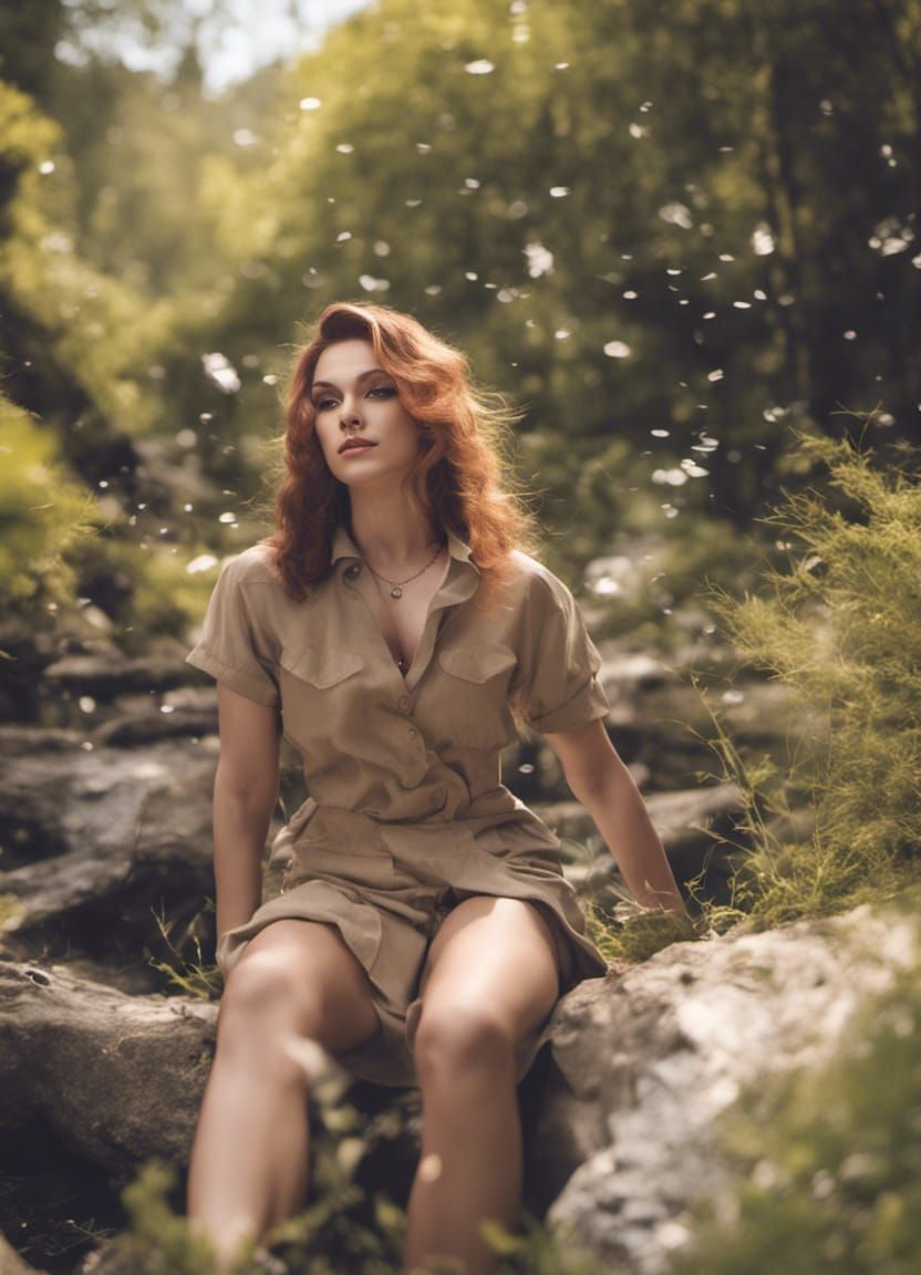 Tranquil Woodland Beauty Finding Peace in Nature