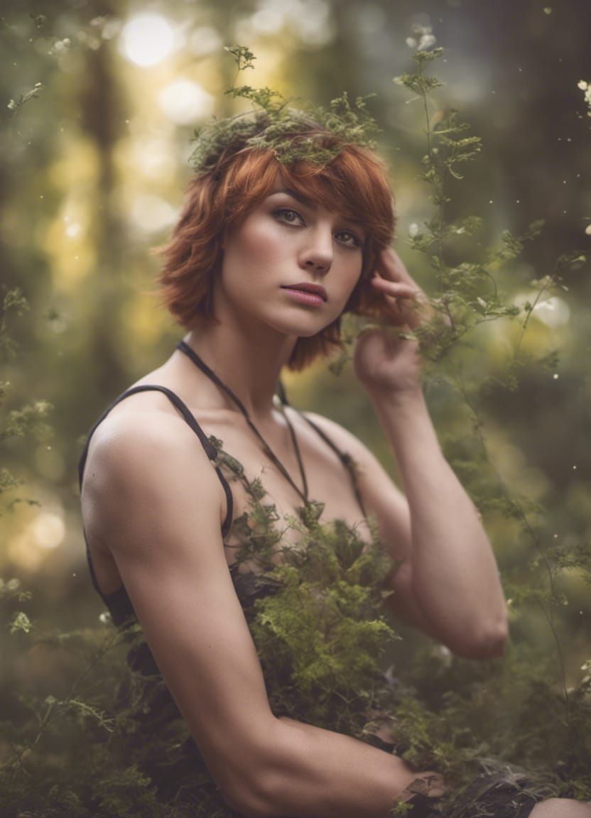 Femboy in Nature: Professional Photography Artwork