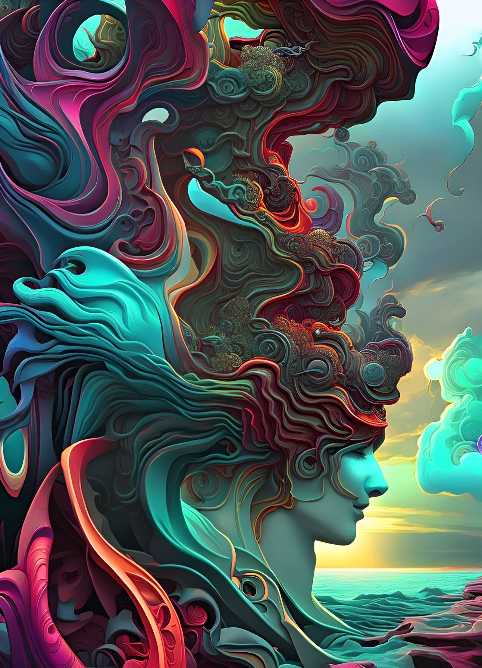 Dream of Oblivion: Experimental Digital Art