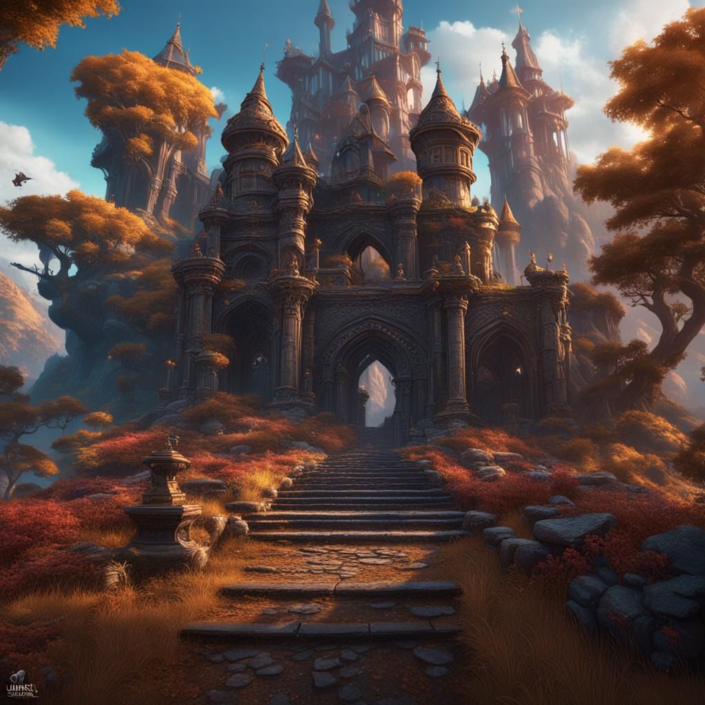 Detailed Matte Painting of IShowSpeed