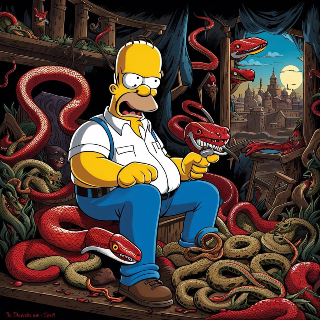 Homers Snake Pit