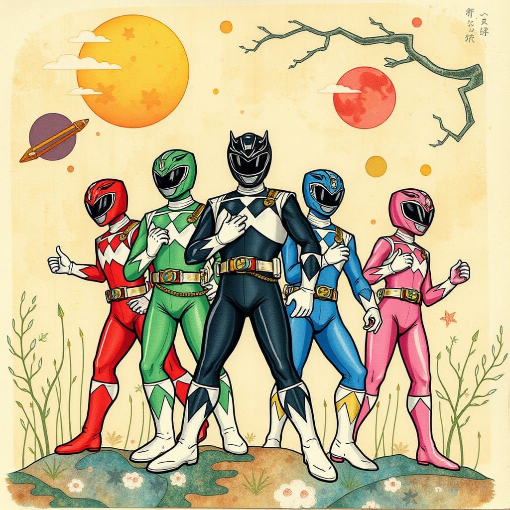 Power Rangers Ghibli