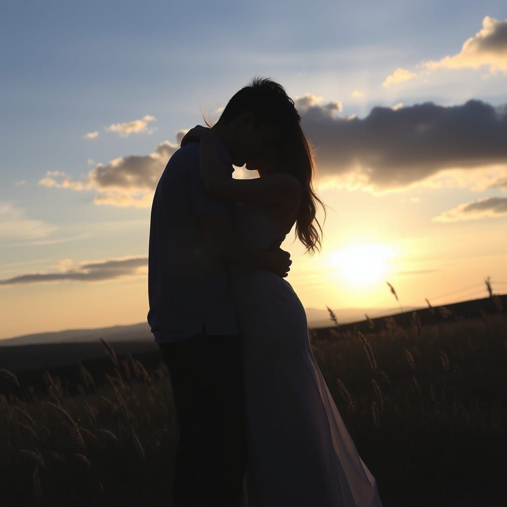 Stylized Lettering Art: "Don't Want to Say Goodbye"