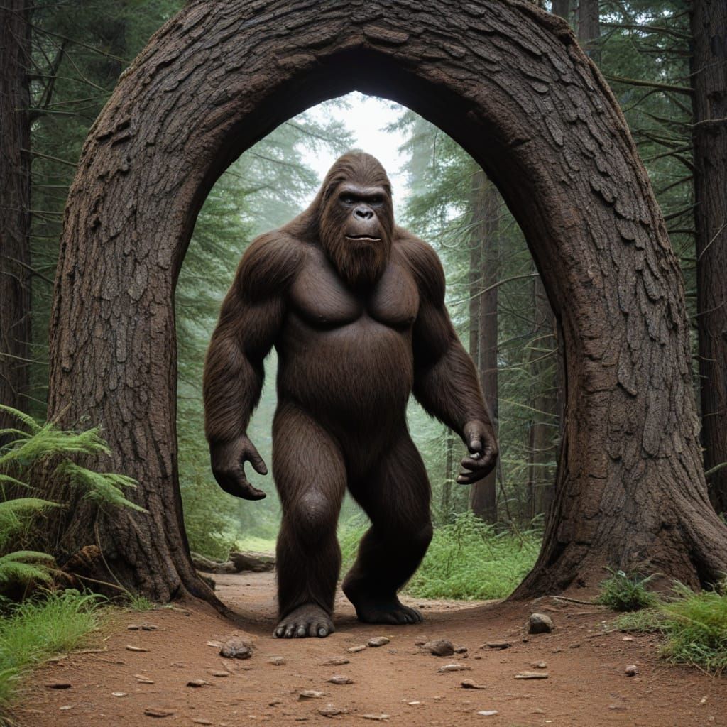 Bigfoot's Journey Through a Parallel Universe