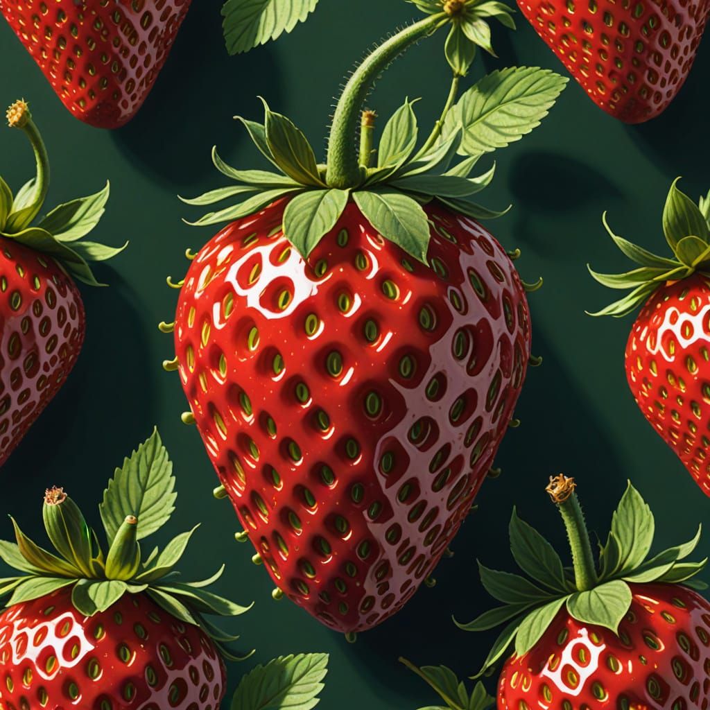 Strawberry handgrenade