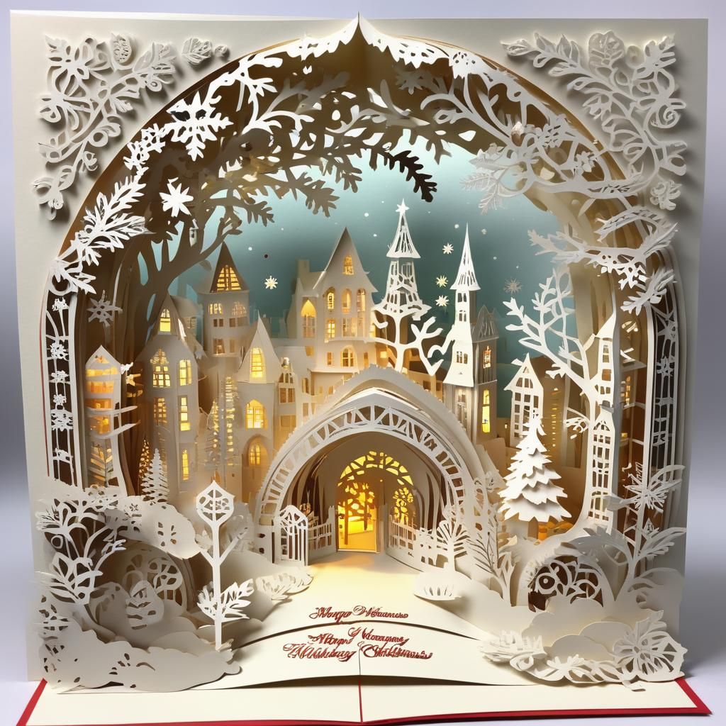 Christmas Kirigami