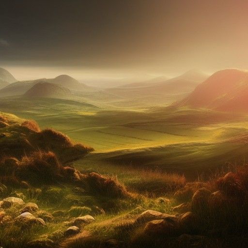 Epic British Countryside Concept Art