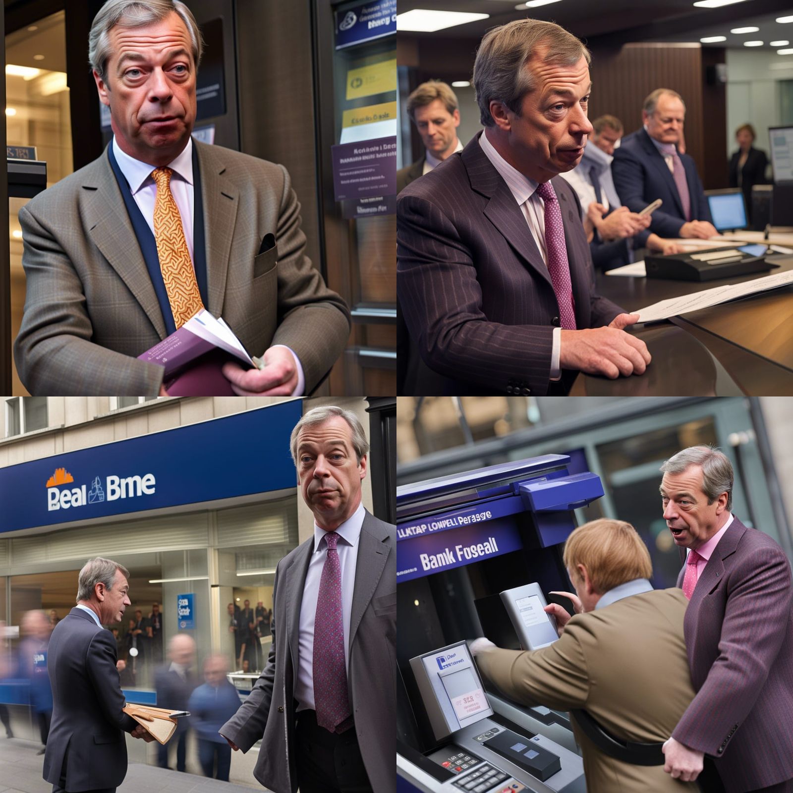 Nigel Farage Denied a Bank Account