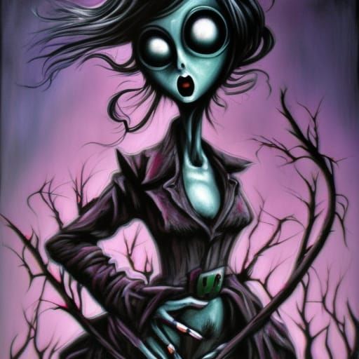 Chocolate Roach Bed: Graffiti Splash Art