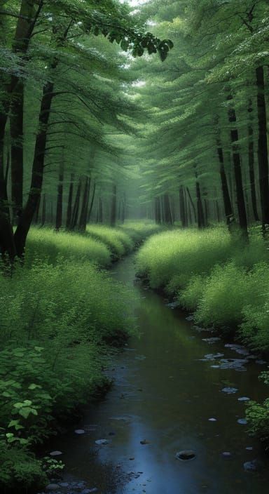 Silence Organized: An AI Interpretation