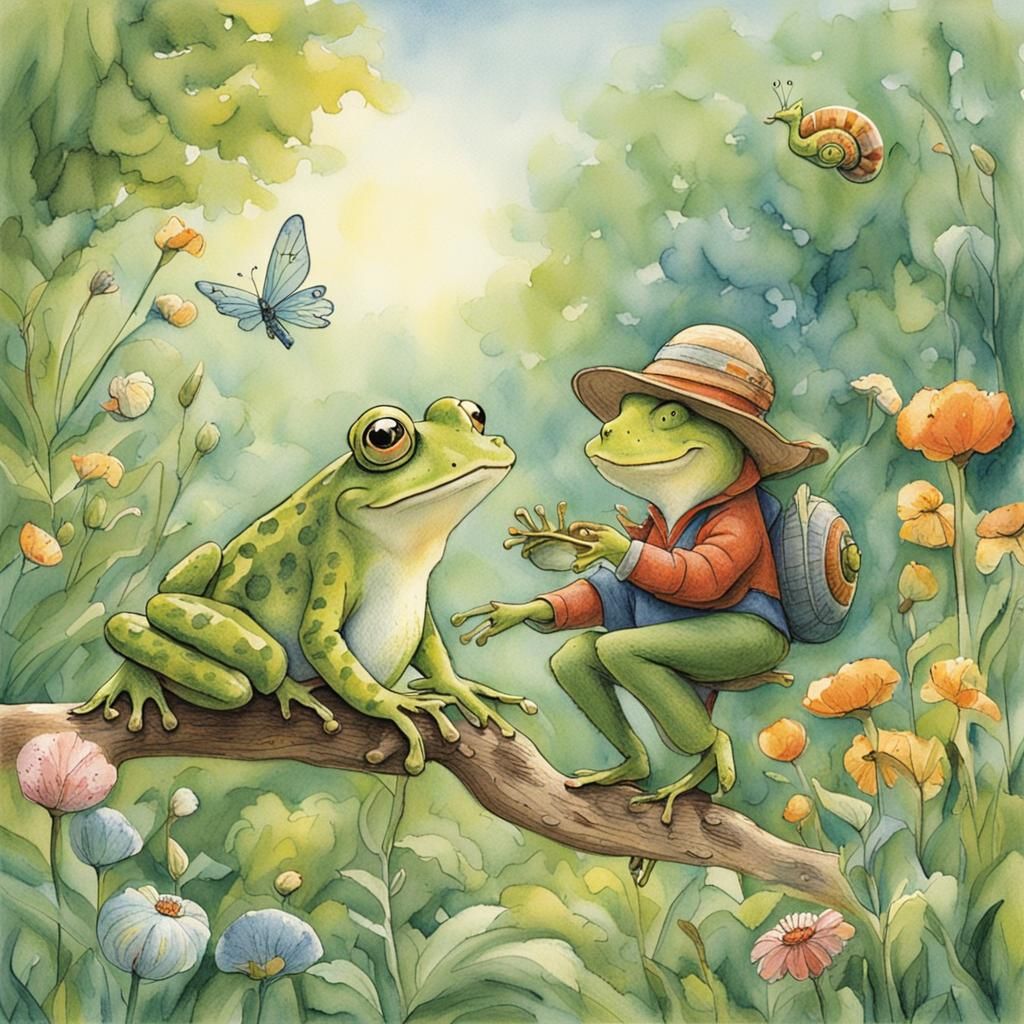 Frog and Snail's Magical Garden Adventure