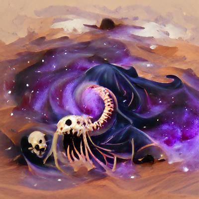 Eldritch Cosmic Horror Scene