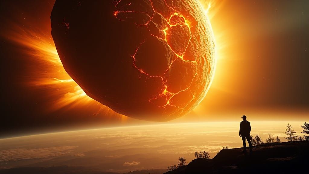 Colossal Object Enters Earth's Atmosphere, Rewriting Life