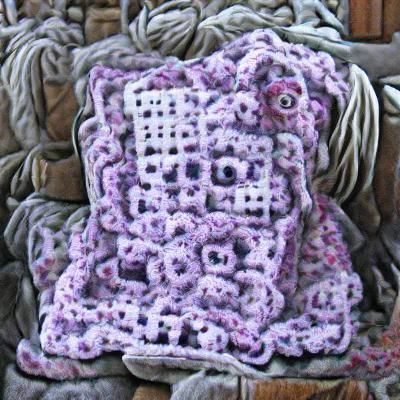Colorful Granny Square Crochet Afghan