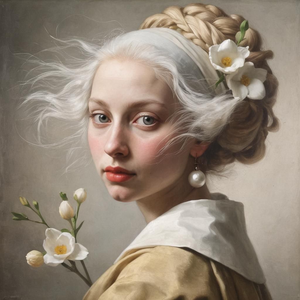 Portrait in the Style of Vermeer