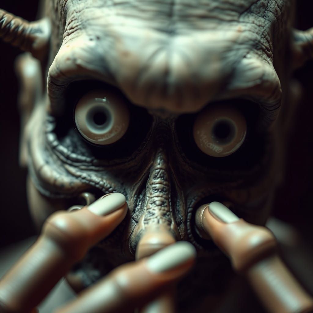 Hyperdetailed Portrait of a Tormented Soul