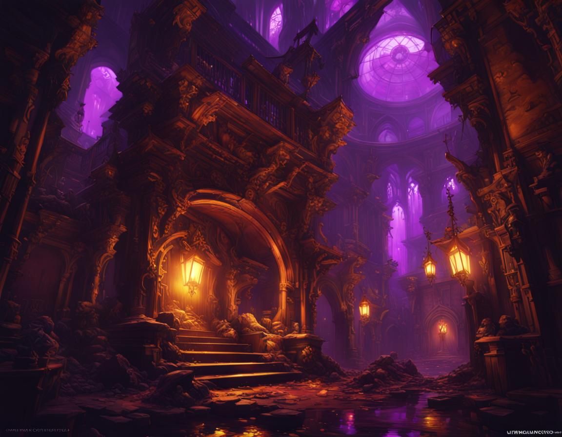 Fox Streamer Splash Screen in Dark Fantasy Style